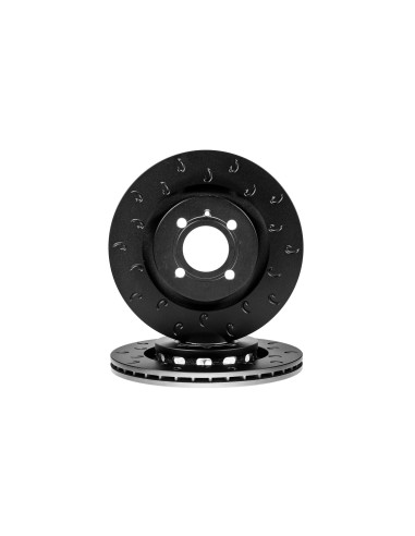 Discos Delanteros Sport Cut-Moon Ø280 Vw Golf Mk2 Gti G60 / Seat Ibiza Cupra 2.0 16V (Abf) (Pinza Gir54)