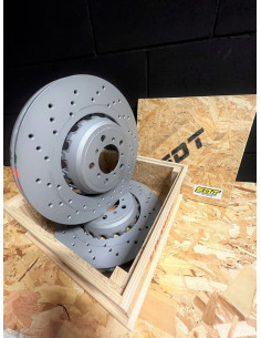 Discos Delanteros Sport Oem+ Ø380 (2 Piezas Perforados) Bmw M2 / M3 / M4  (Oem 3411 2 284 810) (Derecho/Izquierdo) 2