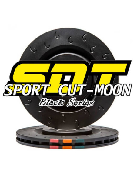 DISCOS TRASEROS SPORT CUT-MOON Ø300 AUDI TT / Q3 / SKODA SUPERB/ VW ARTEON / GOLF / TIGUAN