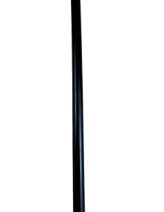 SDT BRAKES DASH 3 BLACK METALLIC BRAKE HOSE PER METRE (PTFE - STAINLESS STEEL 304L - BLACK COVER)