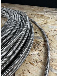 SDT BRAKES DASH 3 METALLIC BRAKE HOSE PER METRE (PTFE - STAINLESS STEEL 304L) 2