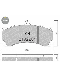 HIGH PERFORMANCE BRAKEPADS S50 ALCON AP RACING COMPBRAKE D2RACING KSPORT ROTORA STOPTECH VMAXX
