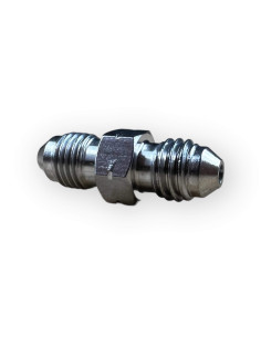 Racor Adaptador De Freno En Acero Inoxidable Macho 3/8” X 24 Unf Convexo A Macho 10X150 Unf Convexo 2