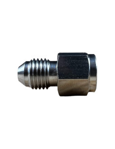 Stainless steel fitting brake adaptor male 7/16” 20UNF to female 10x100 (Convex - convave)