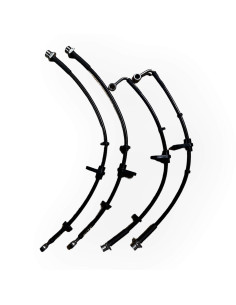SET 4 METALLIC BRAKELINES HOSE FOR TOYOTA GR86 2
