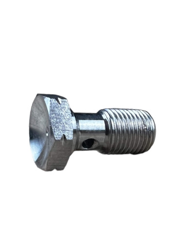 Racor Tornillo Banjo Inoxidable 10X100