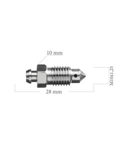 Brake caliper bleed nipple screw M10X125 28MM LARGE 2