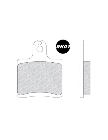 PASTILLAS DELANTERAS DE KART STANDARD...