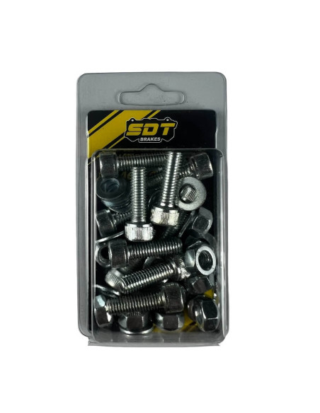 Kit Tornilleria Allen M8X25Mm (10 Tornillos 25Mm 20 Arandelas 10 Tuercas)