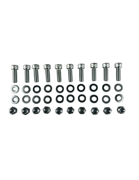 Kit Tornilleria Allen M8X25Mm (10 Tornillos 25Mm 20 Arandelas 10 Tuercas)