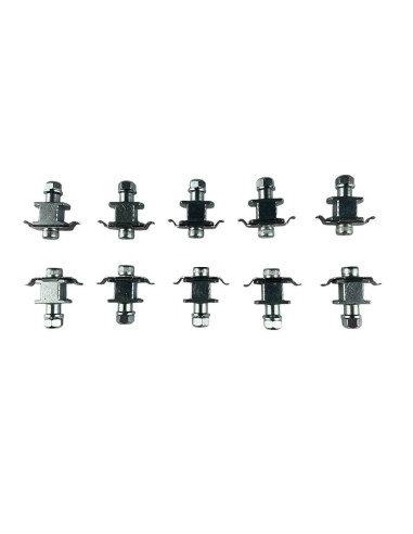 Kit Torilleria 10 Bobinas (10 Bobins, 10 Tornillos M6 30Mm, 10 Muelles, 10 Arandelas Y 10 Tuercas)