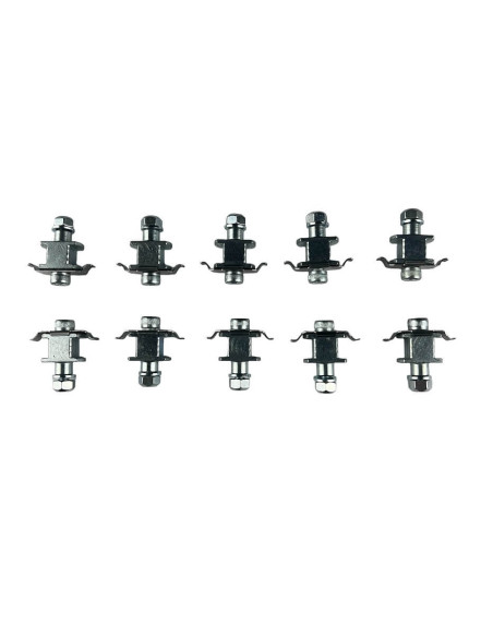 Kit Torilleria 10 Bobinas (10 Bobins, 10 Tornillos M6 30Mm, 10 Muelles, 10 Arandelas Y 10 Tuercas)