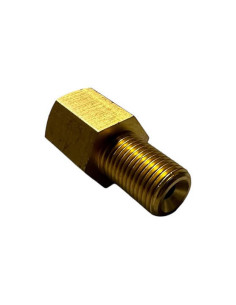 REDUCER UNION ADAPTER FITTING FEMALE CONCAVE M12X100 TO MALE CONCAVE M10X100