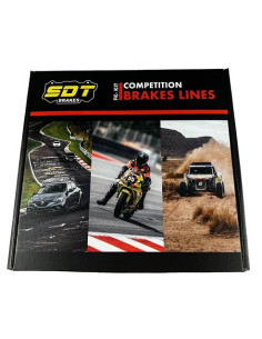 Juego De 4 Latiguillos Metalicos Para Ford Mustang Mk6 2.3 Turbo - 3.7 - 5.0 (Excepto Mach 1) 2