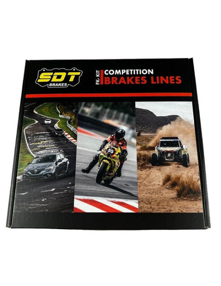 Juego De 4 Latiguillos Metalicos Para Ford Mustang Mk6 2.3 Turbo - 3.7 - 5.0 (Excepto Mach 1)