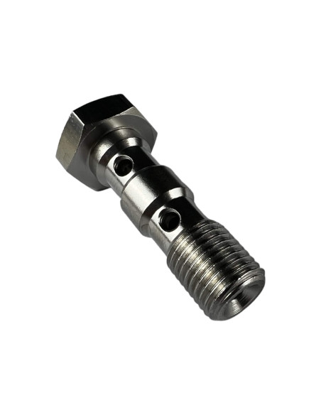 STAINLESS STEEL DOUBLE BANJO BOLT 10X100