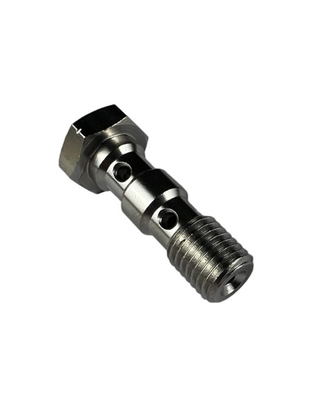 Racor Tornillo Banjo Doble 3/8" X 24 Unf