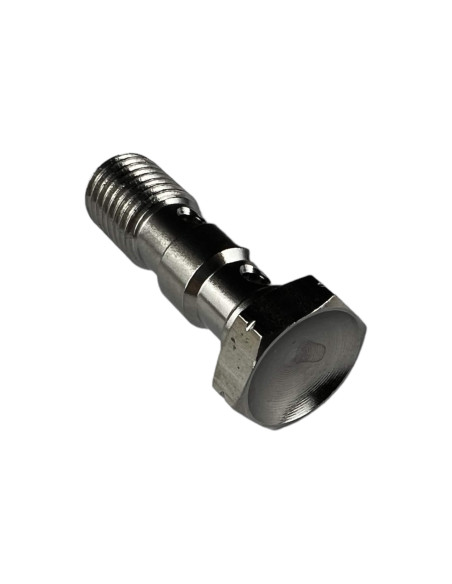 Racor Tornillo Banjo Doble 3/8" X 24 Unf