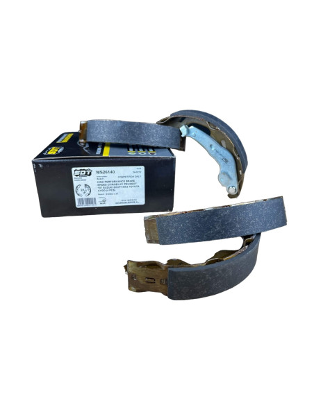HIGH PERFORMANCE HANDBRAKE SHOES CITROEN C1 PEUGEOT 107 SUZUKI SWIFT MK3 TOYOTA AYGO (4 PCS)