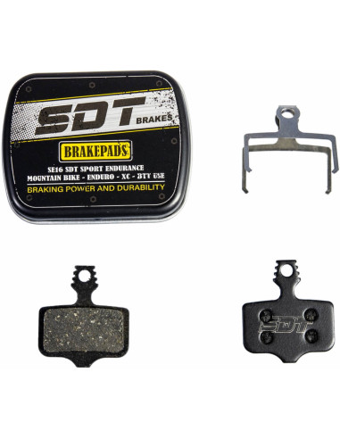 SE16 BICYCLE BRAKEPADS SPORT ENDURANCE AVID ELIXIR 1/3/5/7. SRAM X SERIES / DB SERIES.