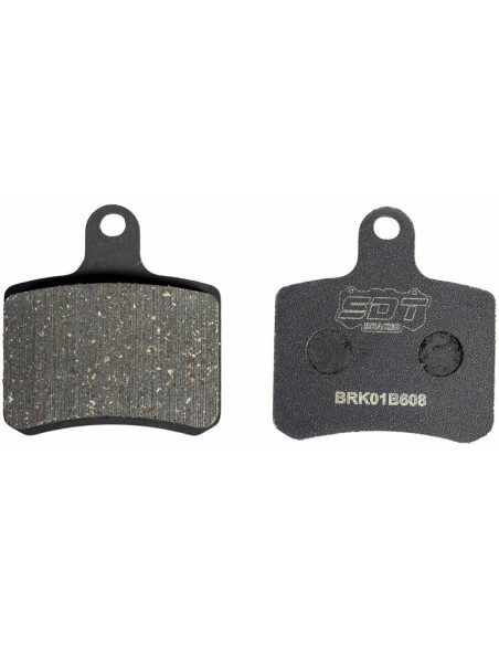 PACK 8 SETS REAR RK01 STANDARD RACING KART PADS BRK01B608 (BLACK - 16 PCS)