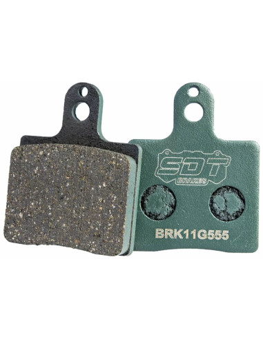 FRONT RK11 SOFT RACING KART BRAKEPADS CRG MARANELLO DD2 KZ CRG VEN05/V09 (GREEN)