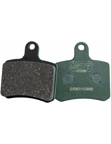 REAR RK11 SOFT RACING KART BRAKEPADS TONY KART OTK KF KZ NEW (GREEN)