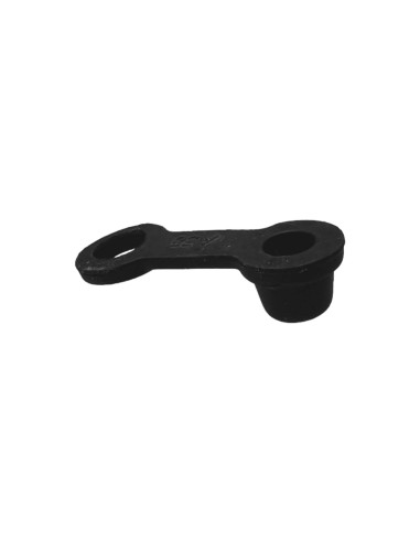 Pump brake bleed nipple rubber cover with clip (1 PIECE)