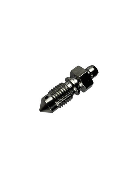 Tornillo Sangrador Purgador De Acero Inoxidable 3/8" 24Unf L.19Mm