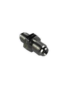 Racor Adaptador De Freno En Acero Inoxidable Macho 3/8” X 24 Unf Convexo A Macho 10X100 Concavo