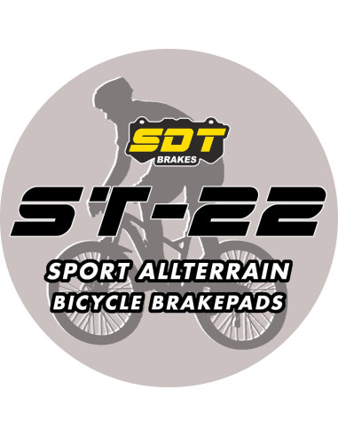 ST22 BICYCLE BRAKEPADS SPORT ALLTERRAIN HAYES DOMINION A4