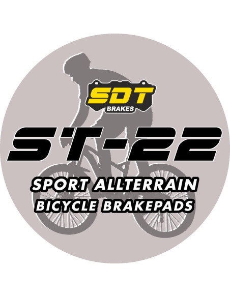 ST22 BICYCLE BRAKEPADS SPORT ALLTERRAIN HAYES DOMINION A4