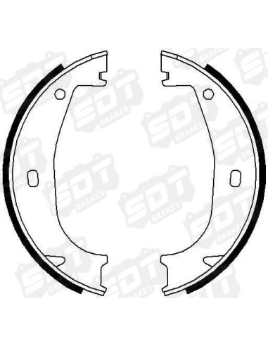 High Performance handbrake brake shoes for BMW E36 ALL MODELS (Except M3) Z3 ALL MODELS