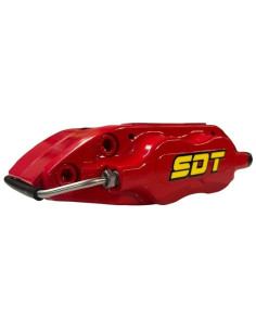 4 Piston SDT Brake Caliper (Left side) Red Color