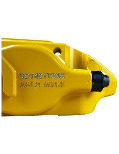 4 Piston SDT Brake Caliper (Right side) Yellow Color 2