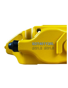 Pinza De Freno Sdt De 4 Pistones ( Izquierda ) Color Amarillo 2