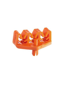 Soporte Tubo De Freno Triple 4,8 - 6,35 Mm