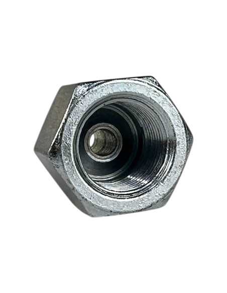 Racor Reductor Acero Hembra Convexa 12X100 A Macho 3/8" 24Unf