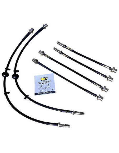 SET 6 METALLIC BRAKE LINES SUZUKI SWIFT V SPORT