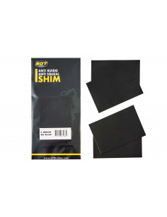PACK 4 SHIM ANTI-RUIDO T.M (96 x 65 mm) (EVITA Y SOLUCIONA EL RUIDO EN TUS PASTILLAS DE AUTOMOVIL, FURGONETA, SUV o 4x4)