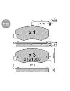 Pastillas De Freno Traseras High Performance S50 Nissan Nv400 Opel Movano B Renault Master