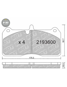 HIGH PERFORMANCE BRAKEPADS S50 AP RACING PRO5000 Radical CP8520 CP8521 CP8522 CP9560 CP9561 CP9562