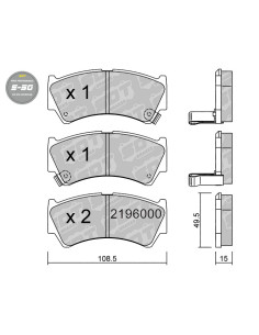 HIGH PERFORMANCE BRAKEPADS S50 SUZUKI
